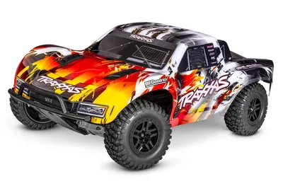 Traxxas Slash 2WD 1/10 HD VX3 Borstlös 3S RTR Röd