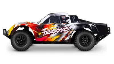 Traxxas Slash 2WD 1/10 HD VX3 Borstlös 3S RTR Röd