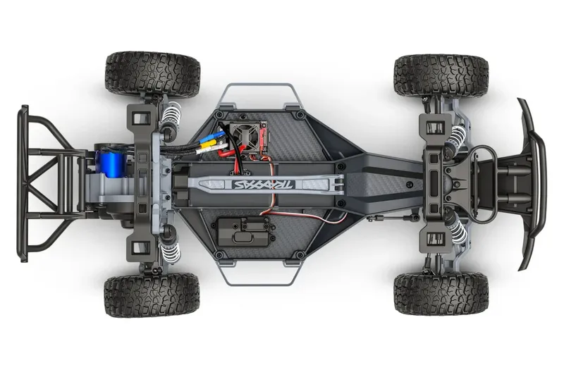 Traxxas Slash 2WD 1/10 HD VX3 Borstlös 3S RTR Röd