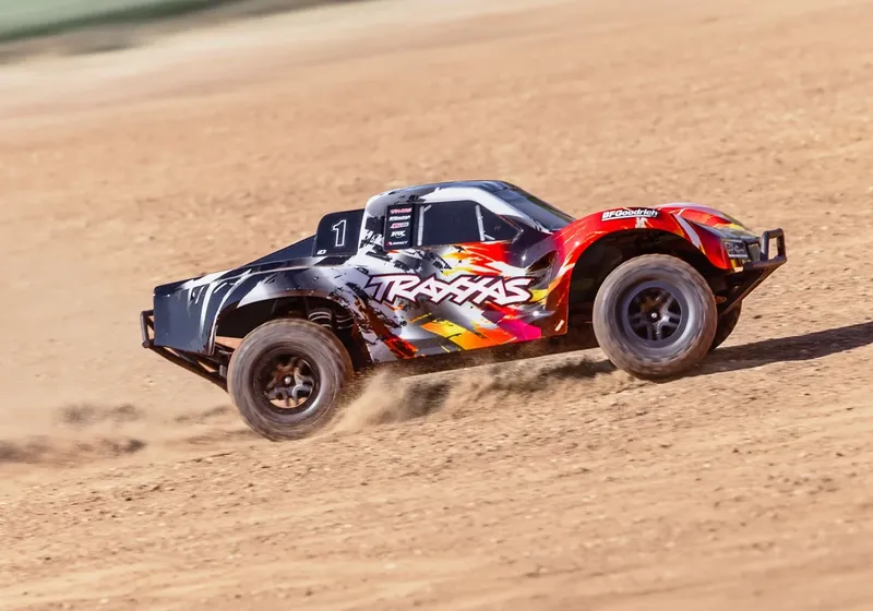 Traxxas Slash 2WD 1/10 HD VX3 Borstlös 3S RTR Röd