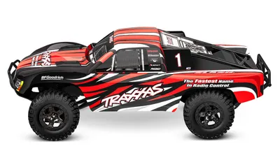 Slash 2WD 1/10 RTR TQ RÖD-X EHD Clipless USB - Med Batteri/Laddare