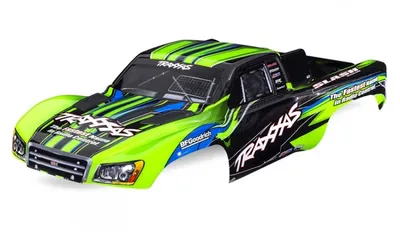 TRX5924-Green Kaross Traxxas Slash 4x4 / 2wd för Clipless Montering