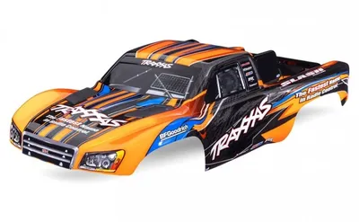 TRX5924-Orange Kaross Traxxas Slash 4x4 / 2wd för Clipless Montering