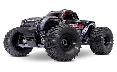 Traxxas Stampede 4x4 1/10 HD VX3 Borstlös RTR Svart