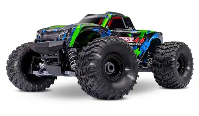 Traxxas Stampede 4x4 1/10 HD VX3 BL 3S RTR Grön