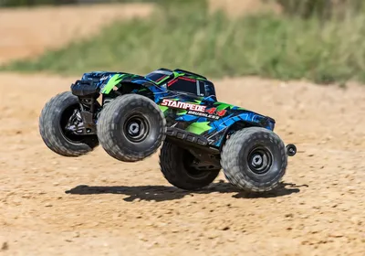Traxxas Stampede 4x4 1/10 HD VX3 BL 3S RTR Grön