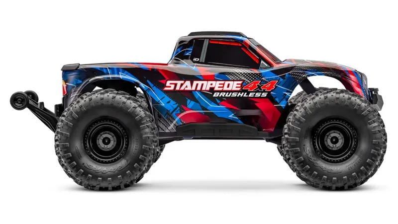 TRAXXAS Stampede 4x4 1/10 HD VX3 BL 3S RTR Röd