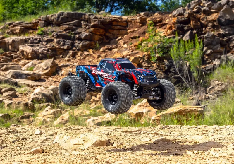 TRAXXAS Stampede 4x4 1/10 HD VX3 BL 3S RTR Röd