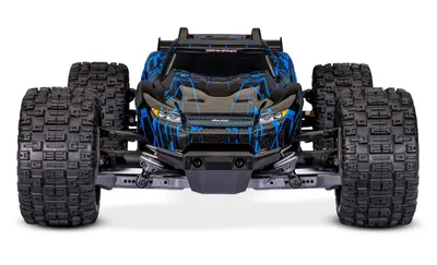 Traxxas Rustler 4x4 1/10 HD BL-2s RTR Blå