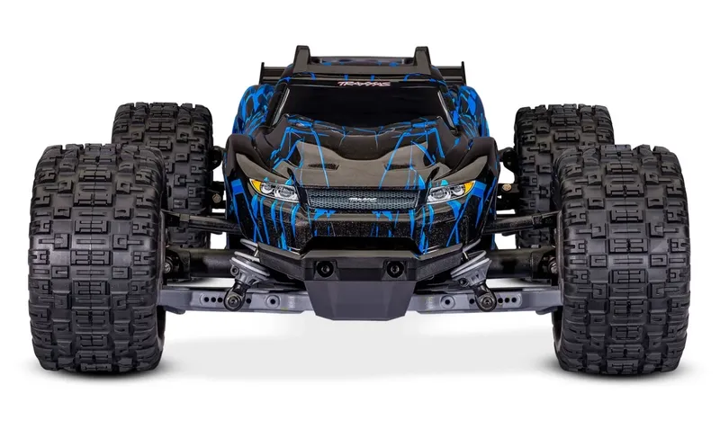 Traxxas Rustler 4x4 1/10 HD BL-2s RTR Blå