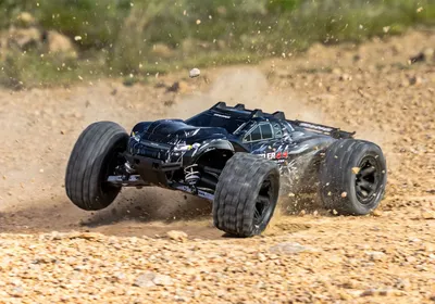 Traxxas Rustler 4x4 1/10 HD BL-2s RTR Blå