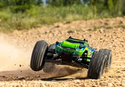 Traxxas Rustler 4x4 1/10 HD VXL-3S BL RTR Grön