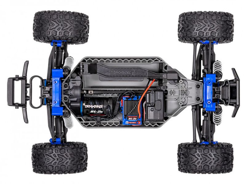 Traxxas Rustler 4x4 BL-2s 1/10 RTR TQ (utan batteri/laddare)