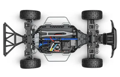 Traxxas Slash 4x4 1/10 HD VX3 Borstlös 3S RTR Svart