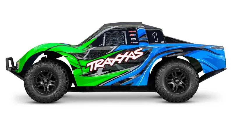 Traxxas Slash 4x4 1/10 HD VX3 BL 3S RTR Grön