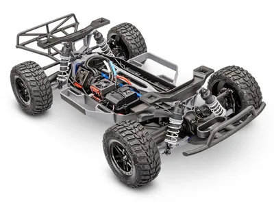 Traxxas Slash 4x4 1/10 HD VX3 Borstlös 3S RTR Röd