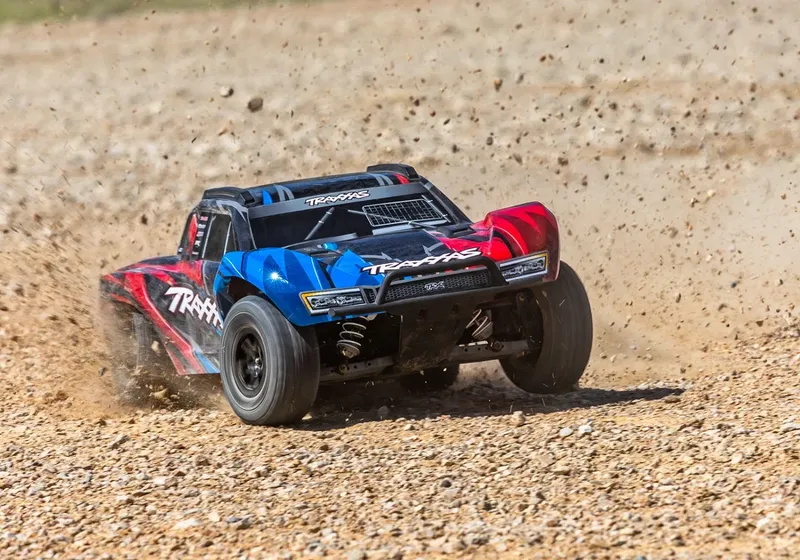 Traxxas Slash 4x4 1/10 HD VX3 Borstlös 3S RTR Röd
