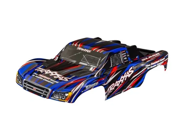 TRX6941-Blue Kaross Traxxas Slash 4x4 / 2wd för Clipless Montering