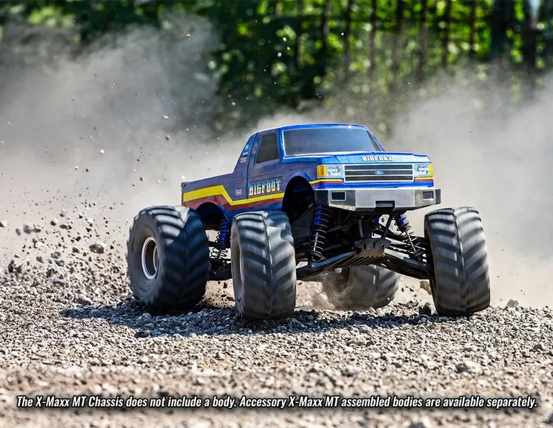 X-Monster Chassi 8S 4WD Brushless TQi TSM (utan Kaross)