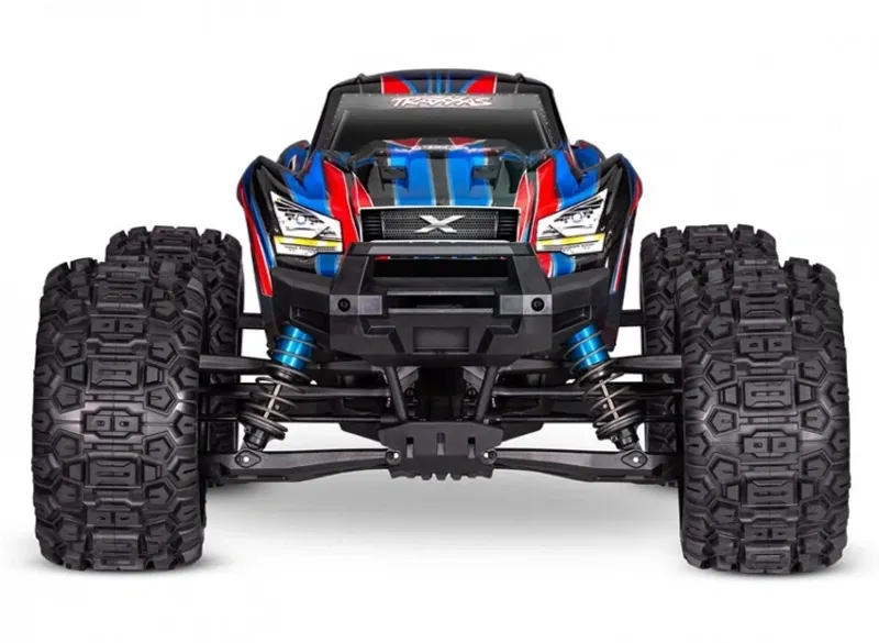 X-Maxx 8S Belted 4WD Brushless TQi TSM Blå