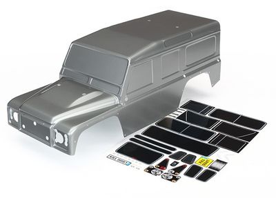 TRX-4 Kaross Land Rover Defender Grafit Silver