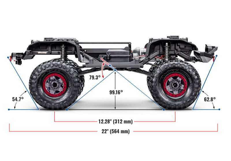 TRX-4 Sport Scale Crawler High Trail Truck 1/10 RTR