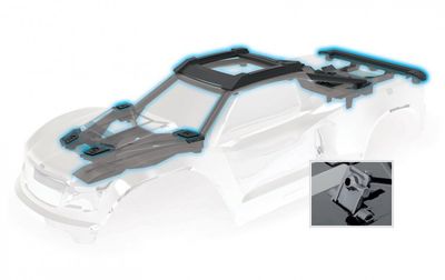 Traxxas MAXX med WideMAXX 4x4 1/10 RTR TQi TSM (levereras utan batteri/laddare)