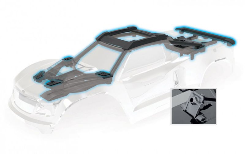 Traxxas MAXX med WideMAXX 4x4 1/10 RTR TQi TSM (levereras utan batteri/laddare)