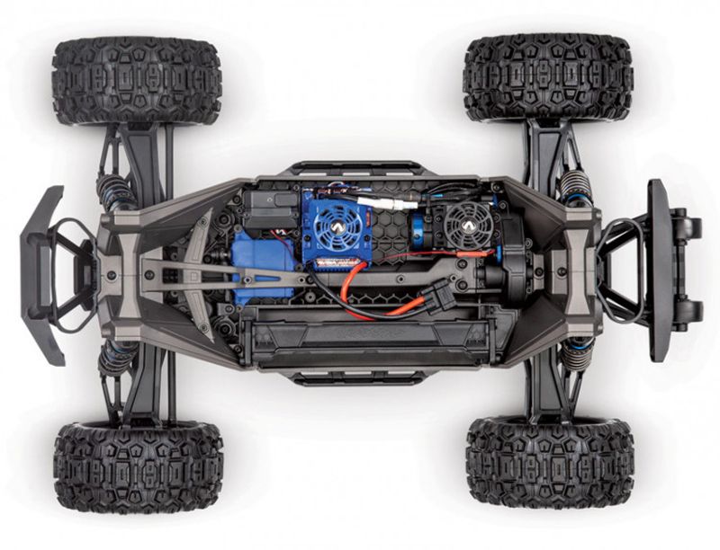 Traxxas MAXX med WideMAXX 4x4 1/10 RTR TQi TSM (levereras utan batteri/laddare)
