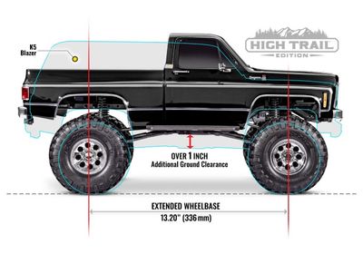 TRX-4 Scale & High Trail Crawler Chevrolet K10 RTR