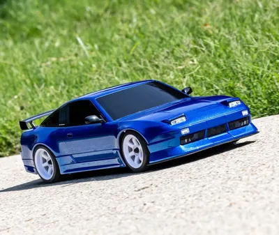 TRAXXAS 4-TEC 2.0 4WD Nissan 240SX VX3 BL Blå
