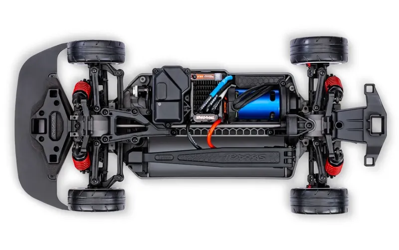 TRAXXAS 4-TEC 2.0 4WD Nissan 240SX VX3 BL Blå