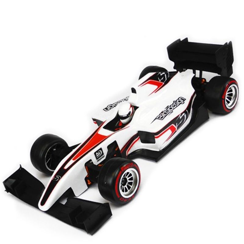 Formel 1 Kaross Type-6R Bittydesign Omålad
