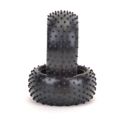 Schumacher Mini Spike 2 Rear Tires- Yellow