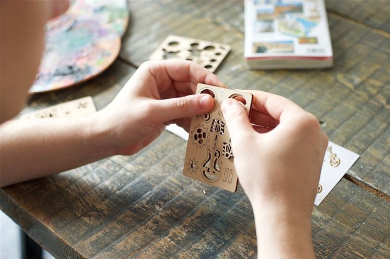 Ugears U-Fidget Creation Träbyggsats