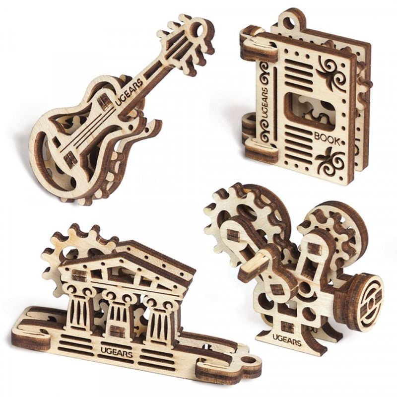 Ugears U-Fidget Creation Träbyggsats