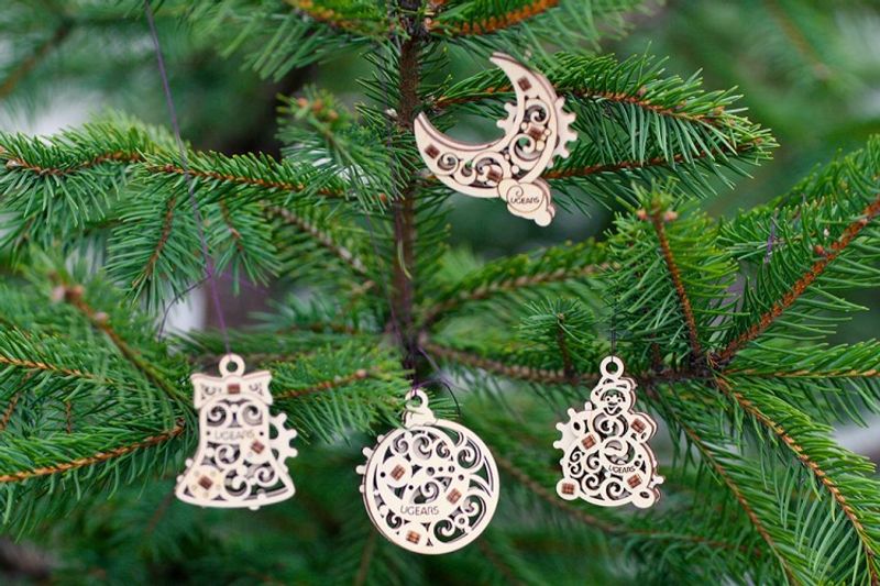 Ugears U-Fidget Gearsmas Träbyggsats
