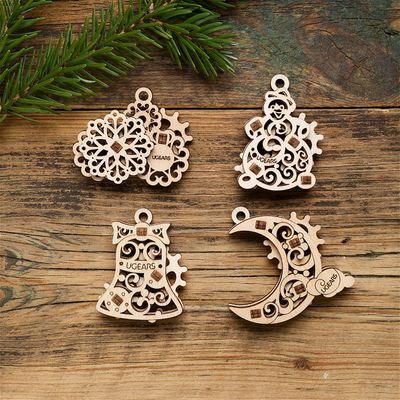Ugears U-Fidget Gearsmas Träbyggsats