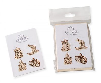 Ugears U-Fidget Gearsmas Träbyggsats