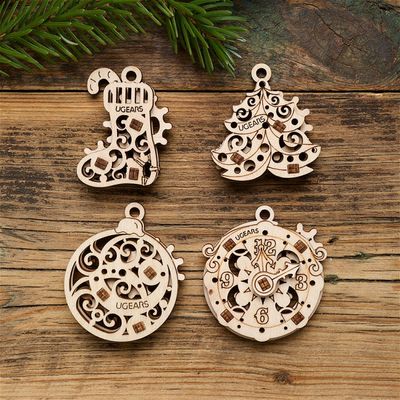 Ugears U-Fidget Happy New Gear Träbyggsats
