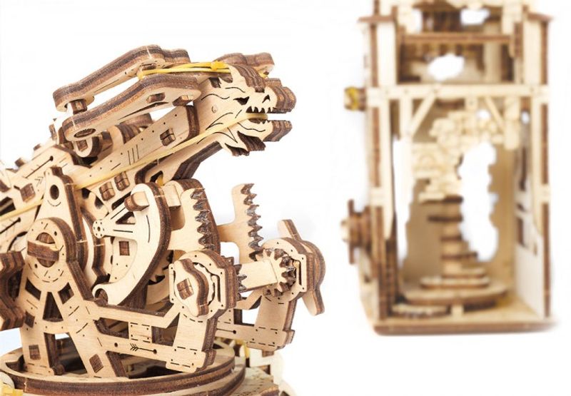 Ugears Archballista-Tower Träbyggsats