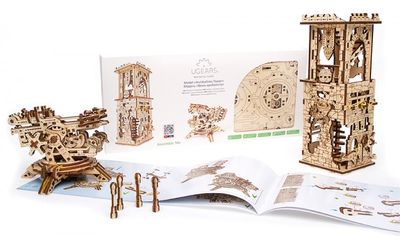 Ugears Archballista-Tower Träbyggsats