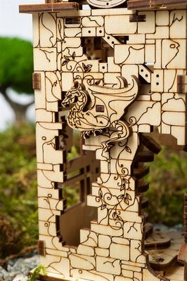 Ugears Archballista-Tower Träbyggsats