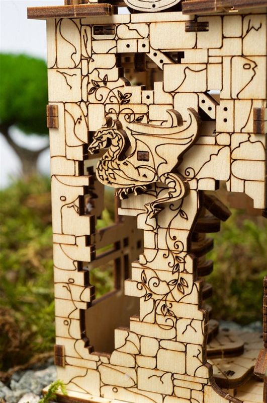 Ugears Archballista-Tower Träbyggsats