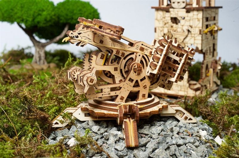 Ugears Archballista-Tower Träbyggsats