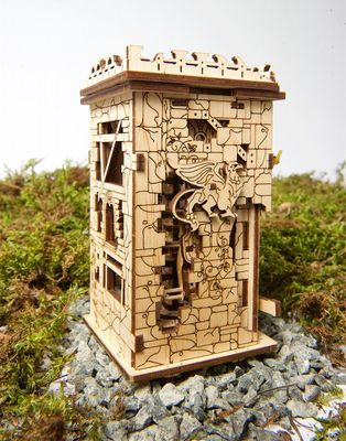 Ugears Archballista-Tower Träbyggsats