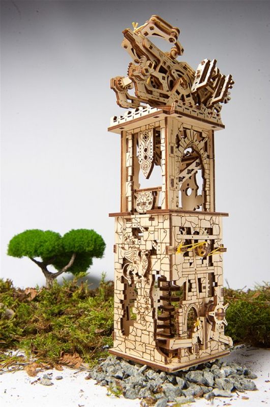 Ugears Archballista-Tower Träbyggsats