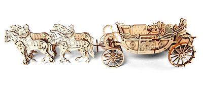 Ugears Royal Carriage Träbyggsats