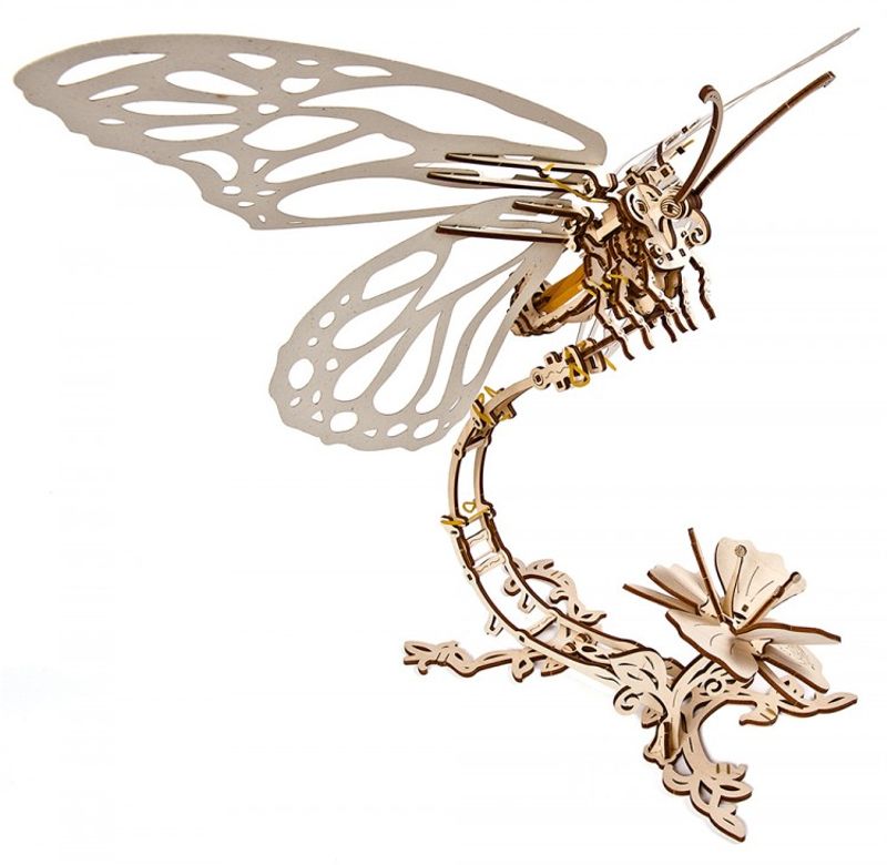 Ugears Fjäril Träbyggsats