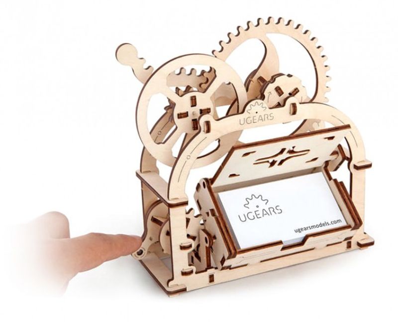 Ugears Mechanical Etui Träbyggsats